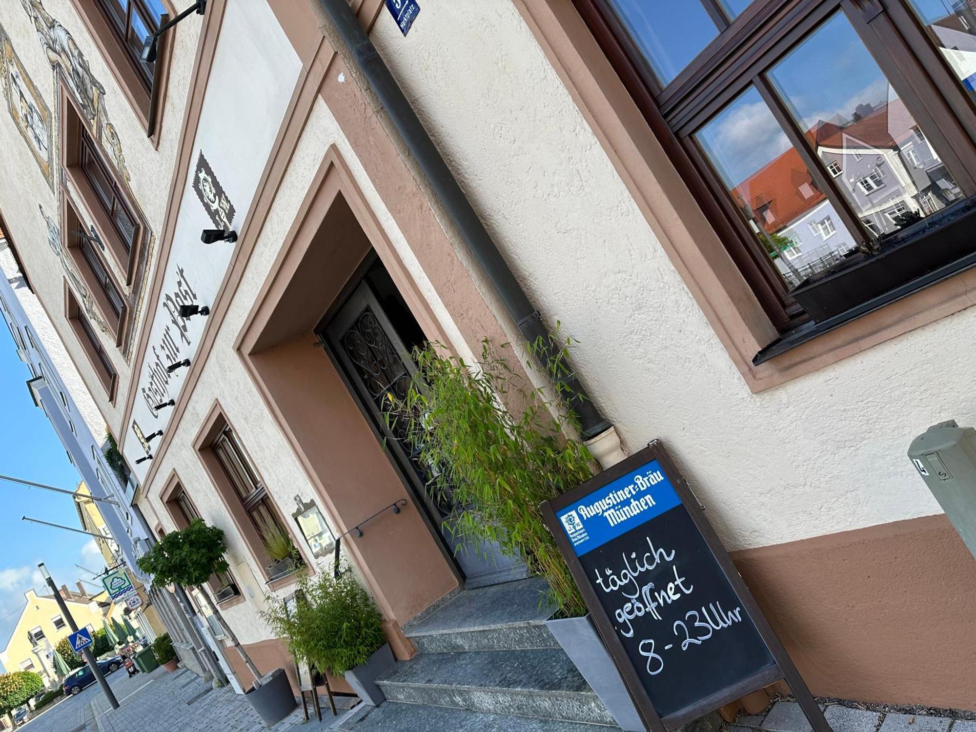 Gasthof Zur Post Wolnzach Dış mekan fotoğraf