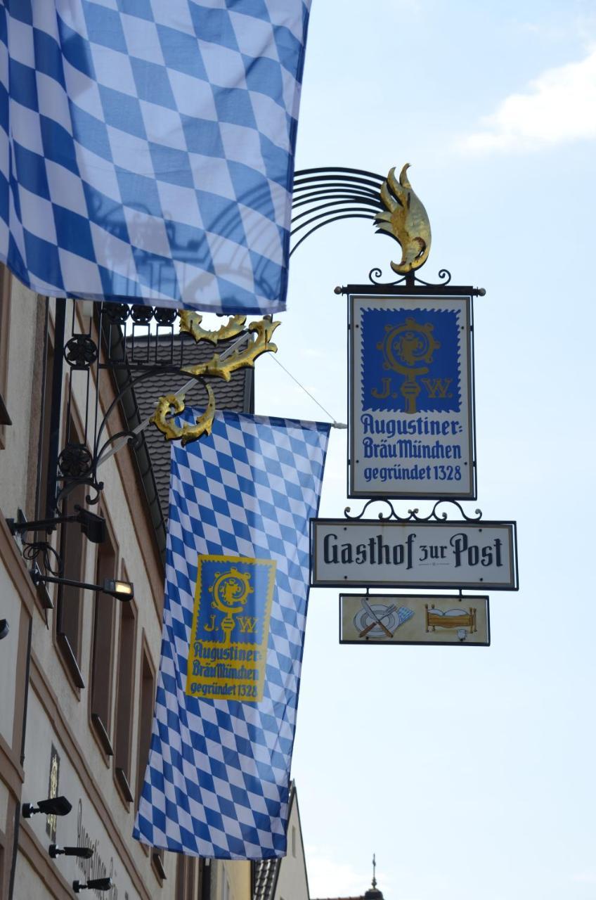 Gasthof Zur Post Wolnzach Dış mekan fotoğraf